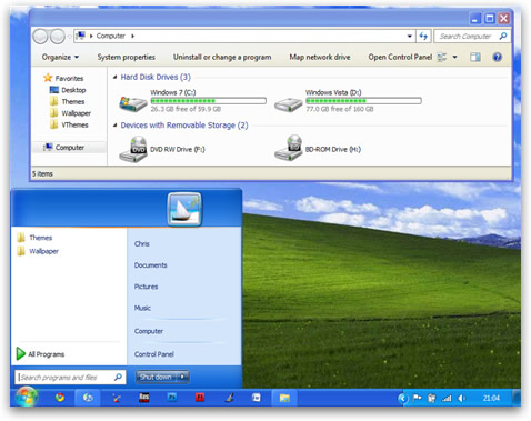Transforme seu windows 7 em XP! Windows-7-igual-xp